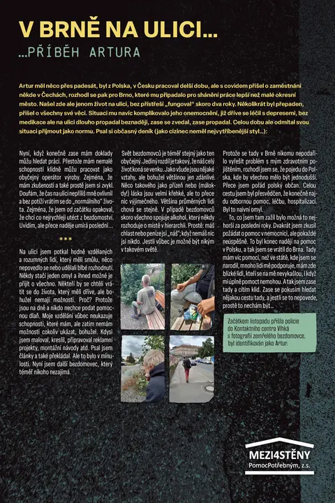 V Brně na ulici — Příběh Artura