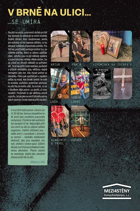 V Brně na ulici — …se umírá