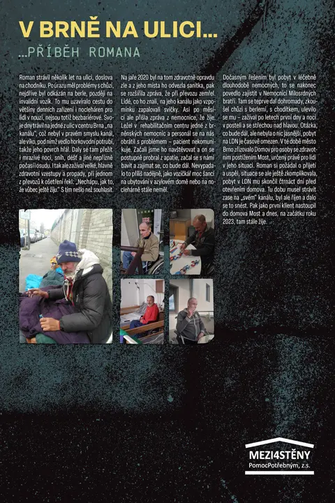 V Brně na ulici — Příběh Romana