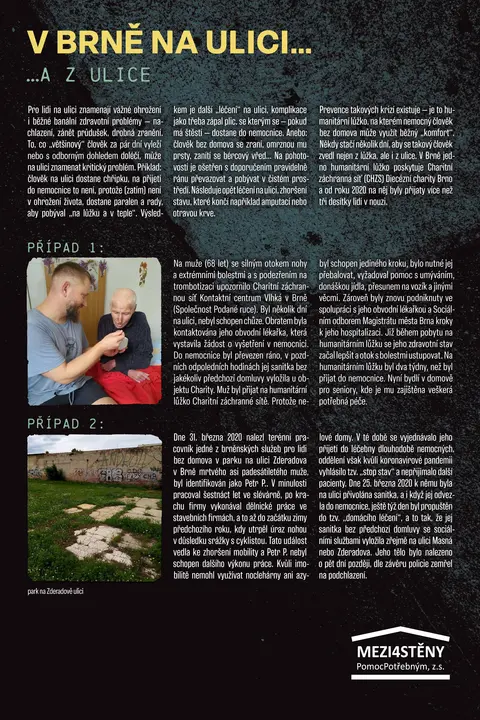 V Brně na ulici — …a z ulice