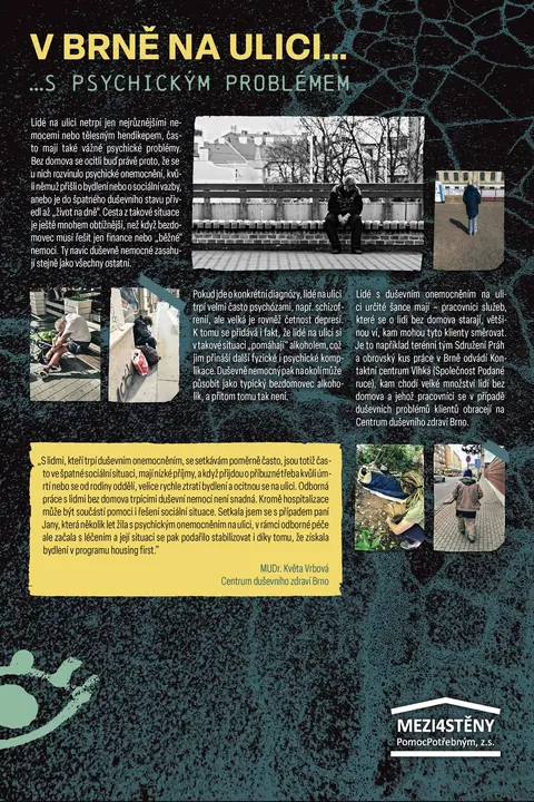 V Brně na ulici — …s psychickým onemocněním