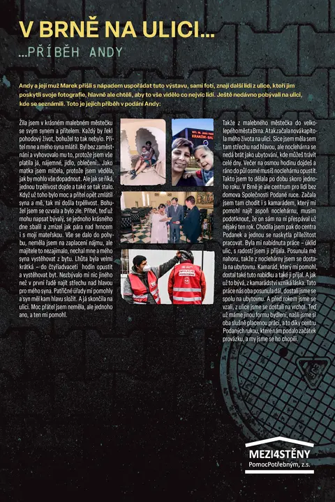 V Brně na ulici — Příběh Andy